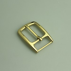 Shinny gouden mode pin gesp, metalen accessoires voor riem